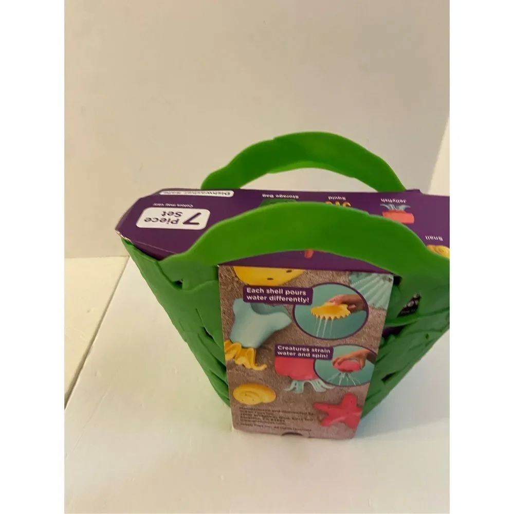 Green toys 7 piece‎ Tide Pool Bath Set new 6m-6y